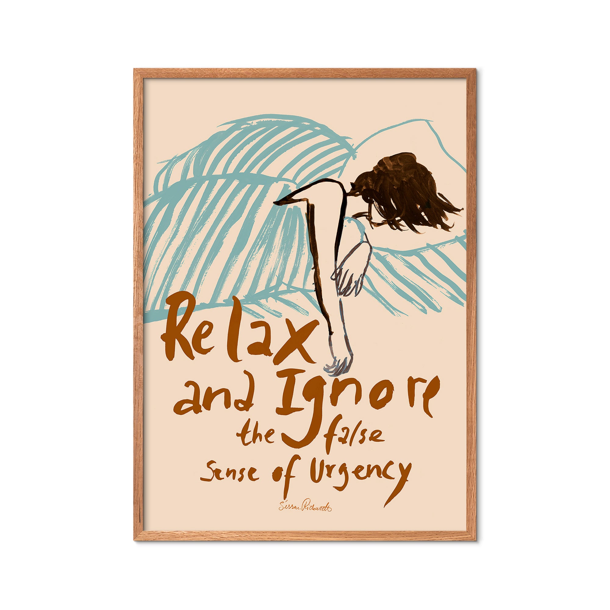 Relax And Ignore plakat - 30x40